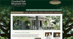 Desktop Screenshot of crookedoakmountaininn.com